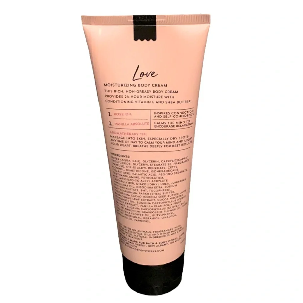 New Bath & Body Works Aromatherapy Love Rose Vanilla moisturizing body - Picture 2 of 2